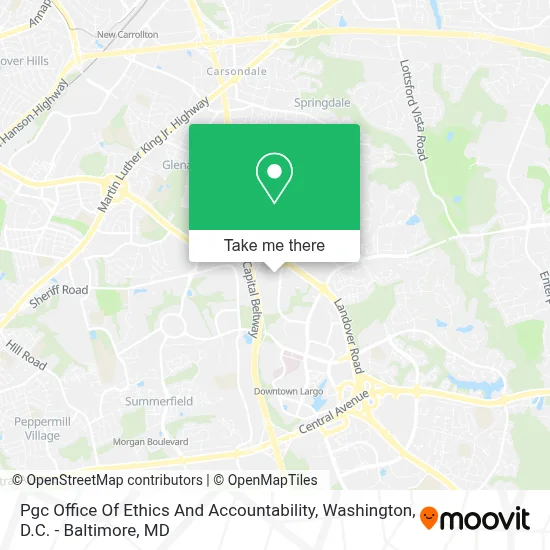 Pgc Office Of Ethics And Accountability map