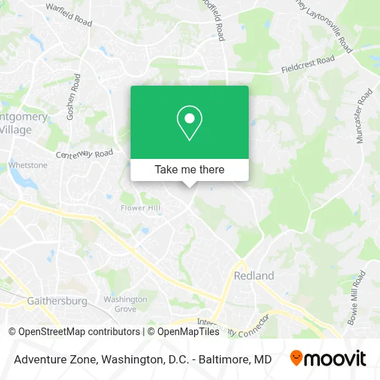 Adventure Zone map