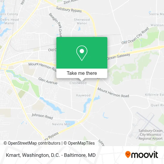 Kmart map