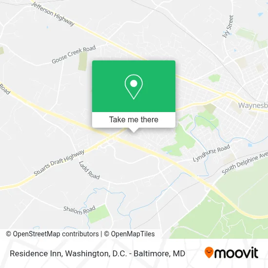 Residence Inn map