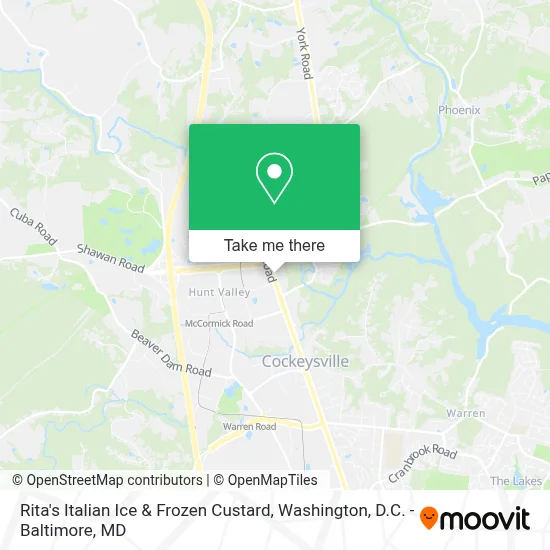 Rita's Italian Ice & Frozen Custard map