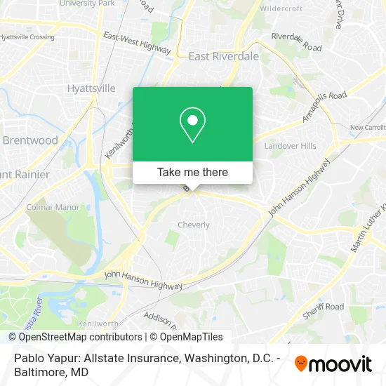 Pablo Yapur: Allstate Insurance map