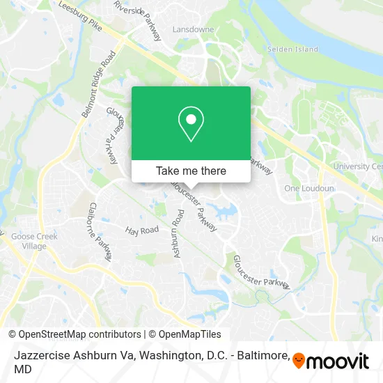Jazzercise Ashburn Va map