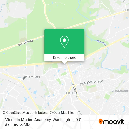 Minds In Motion Academy map