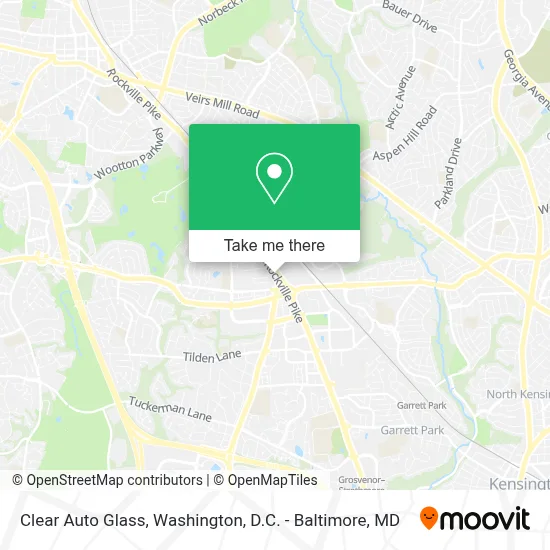 Clear Auto Glass map