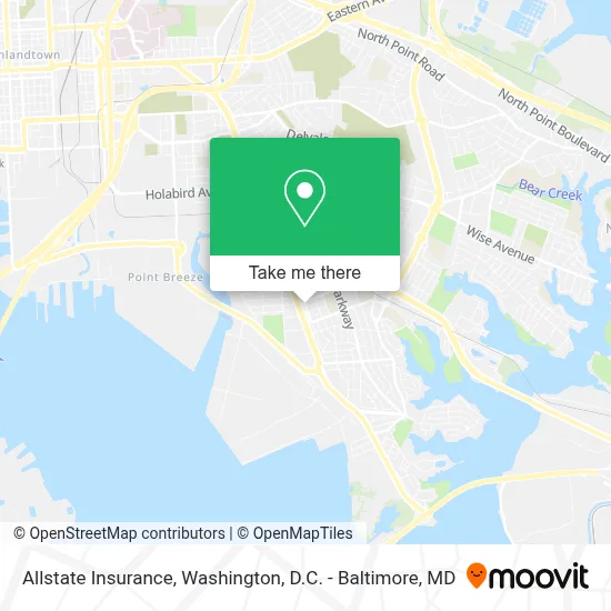 Allstate Insurance map