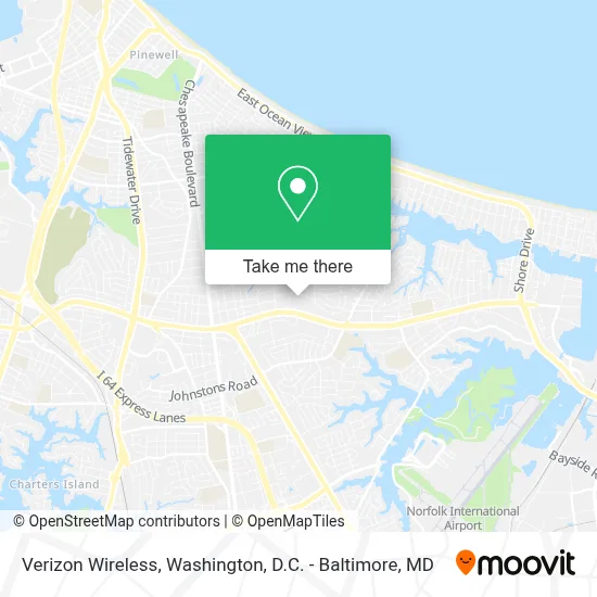 Verizon Wireless map