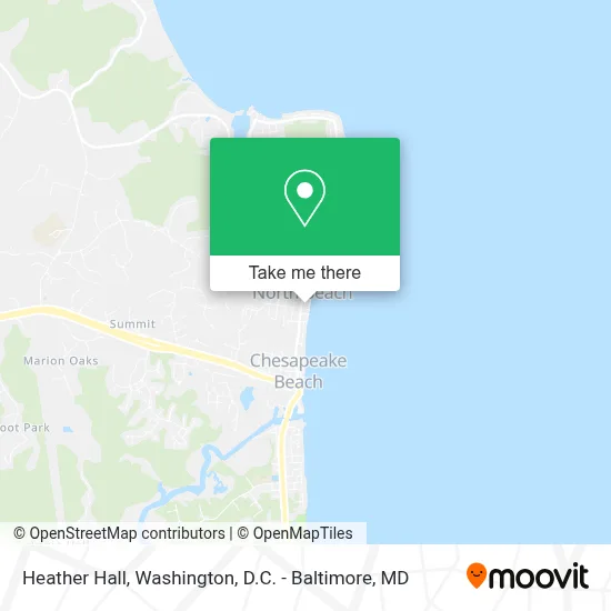 Heather Hall map