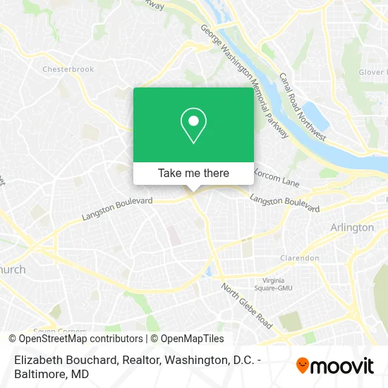 Elizabeth Bouchard, Realtor map