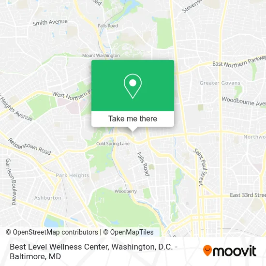 Best Level Wellness Center map