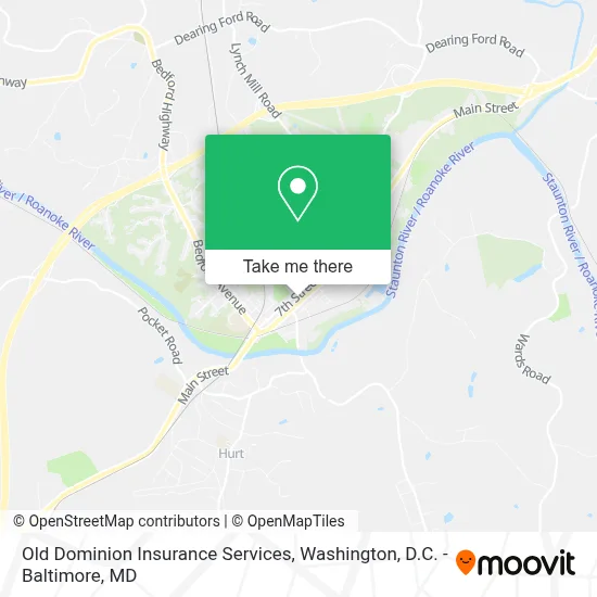 Old Dominion Insurance Services map