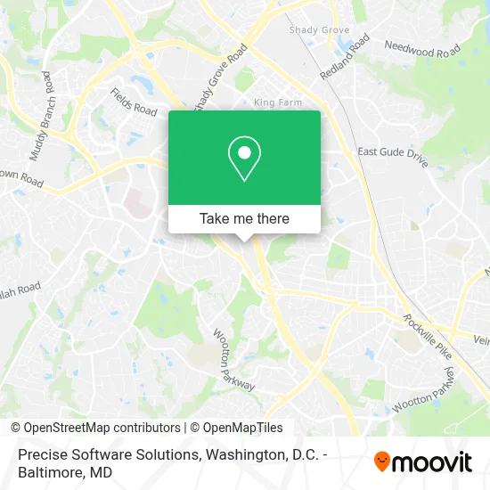 Precise Software Solutions map