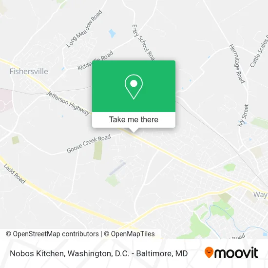 Nobos Kitchen map