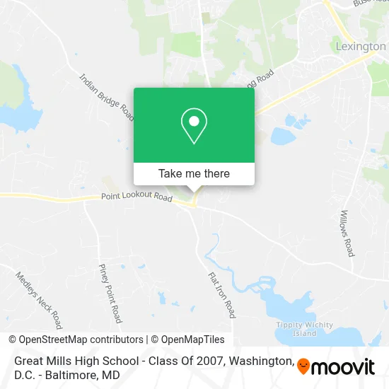 Great Mills High School - Class Of 2007 map