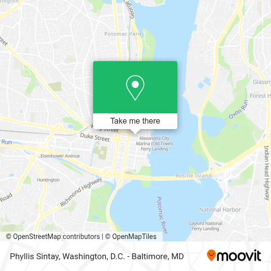 Phyllis Sintay map