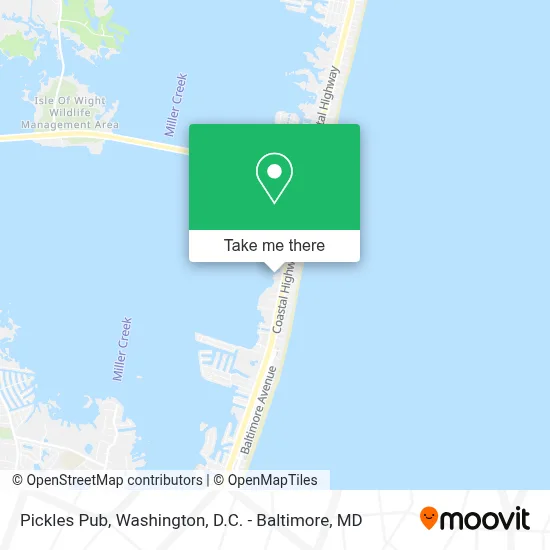 Pickles Pub map