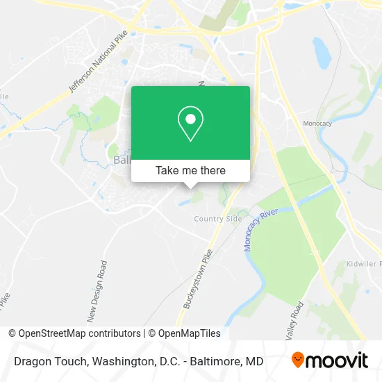 Dragon Touch map