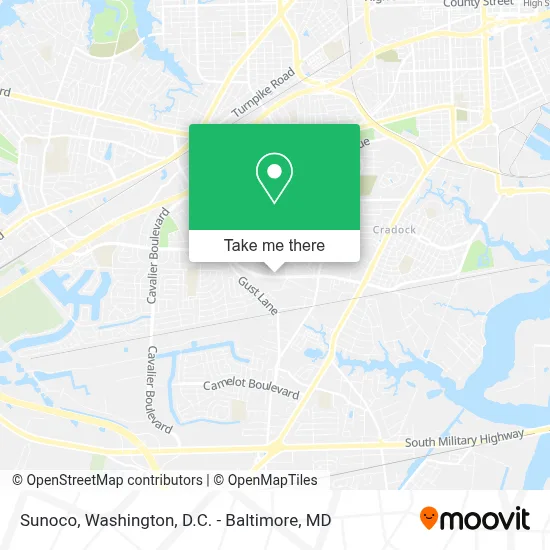 Sunoco map