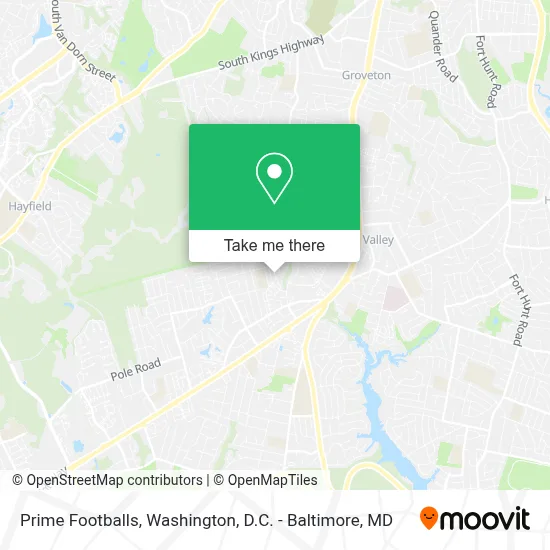 Prime Footballs map