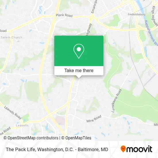 The Pack Life map