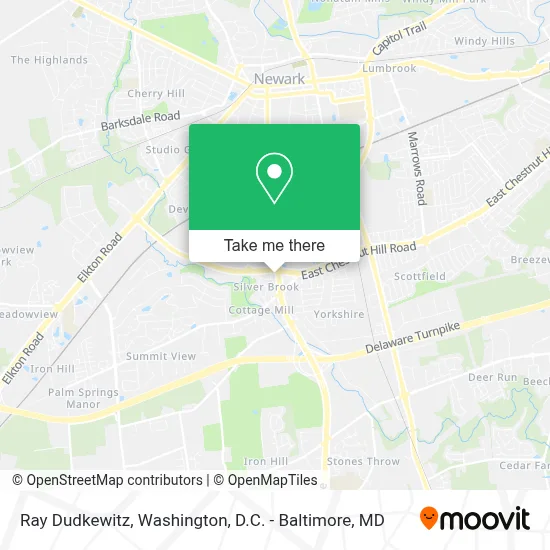 Ray Dudkewitz map