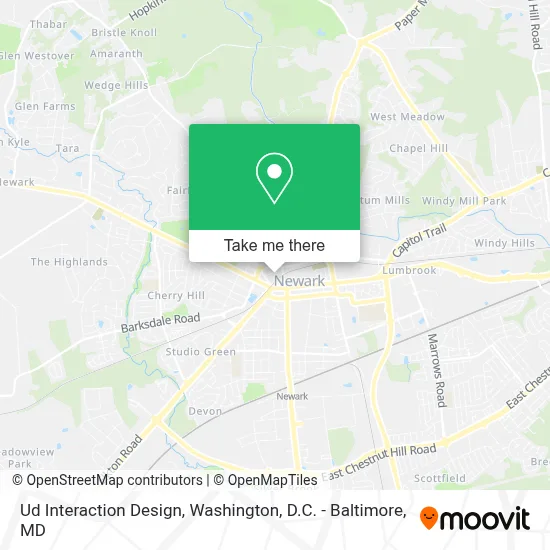 Ud Interaction Design map