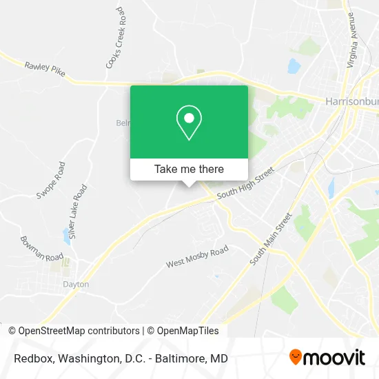 Redbox map