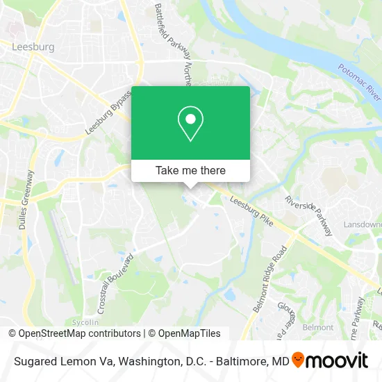 Sugared Lemon Va map