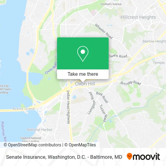 Senate Insurance map