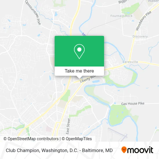 Club Champion map