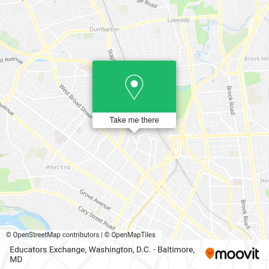 Educators Exchange map