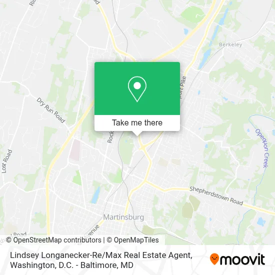 Lindsey Longanecker-Re / Max Real Estate Agent map