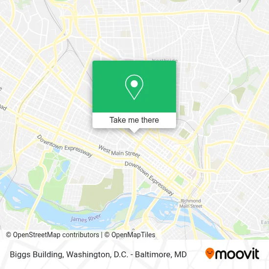 Biggs Building map