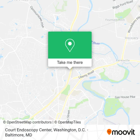 Court Endoscopy Center map