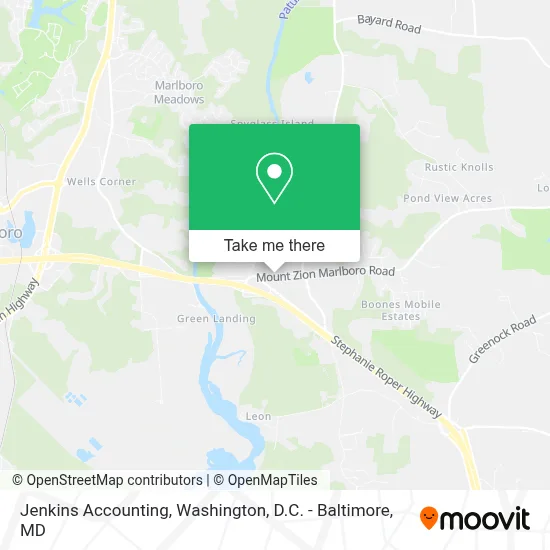Jenkins Accounting map