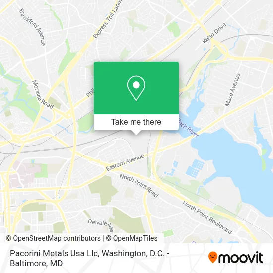 Pacorini Metals Usa Llc map
