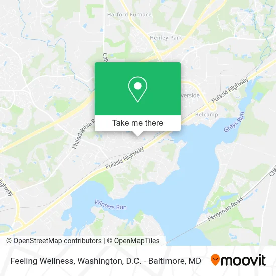 Feeling Wellness map