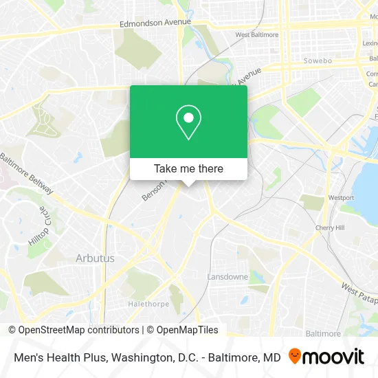 Men's Health Plus map