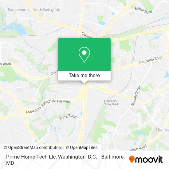Prime Home Tech Llc map