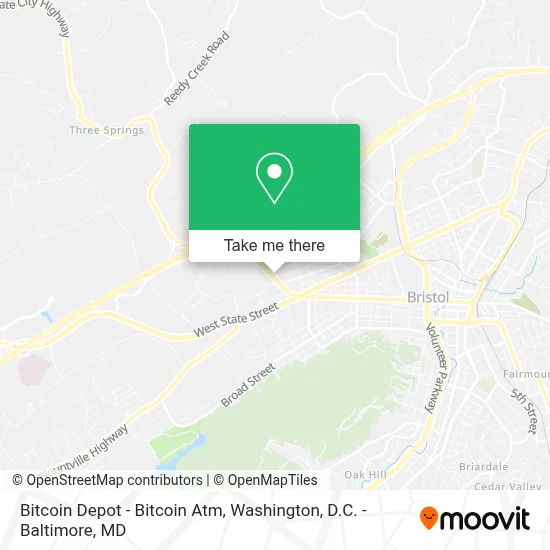 Bitcoin Depot - Bitcoin Atm map