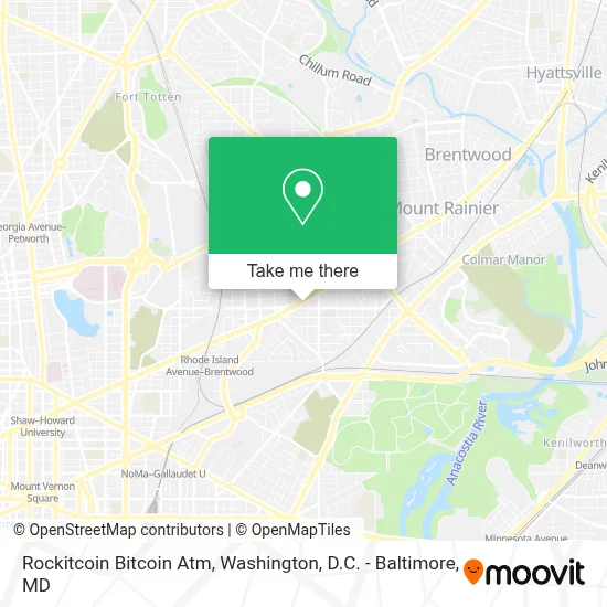 Rockitcoin Bitcoin Atm map