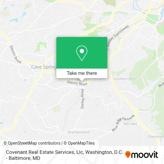 Covenant Real Estate Services, Llc map