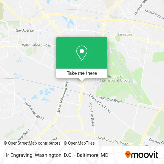 Ir Engraving map