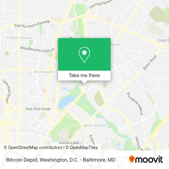 Bitcoin Depot map