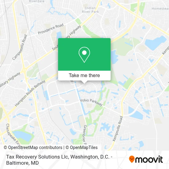 Tax Recovery Solutions Llc map