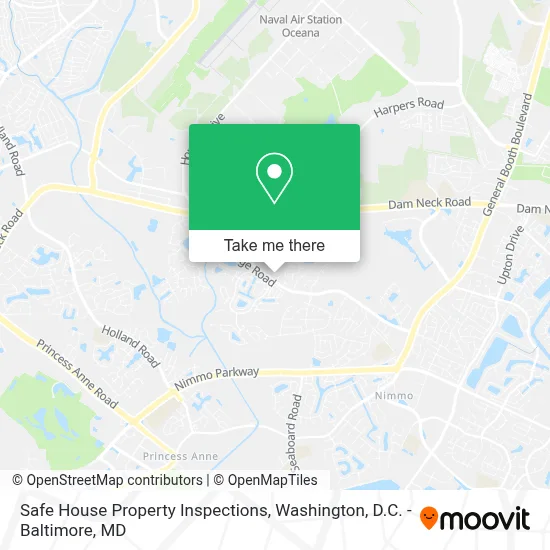Safe House Property Inspections map