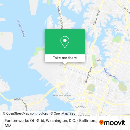 Fantomworks Off-Grid map