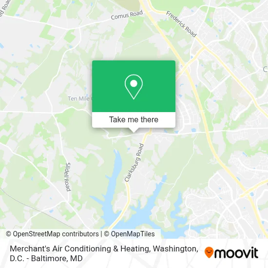 Merchant's Air Conditioning & Heating map