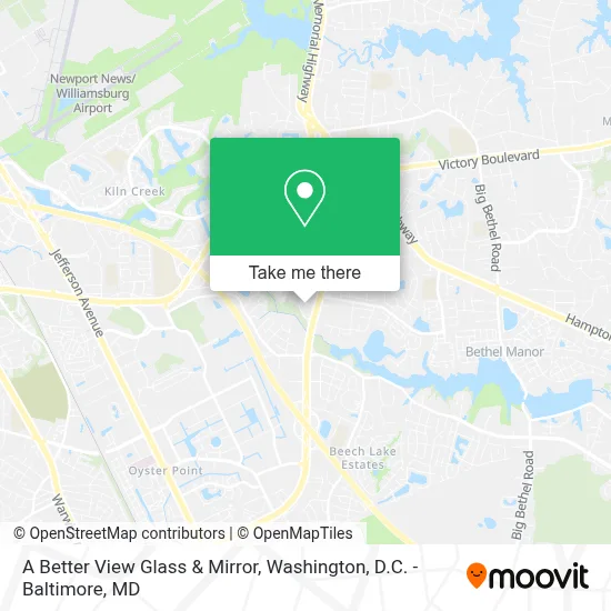 A Better View Glass & Mirror map