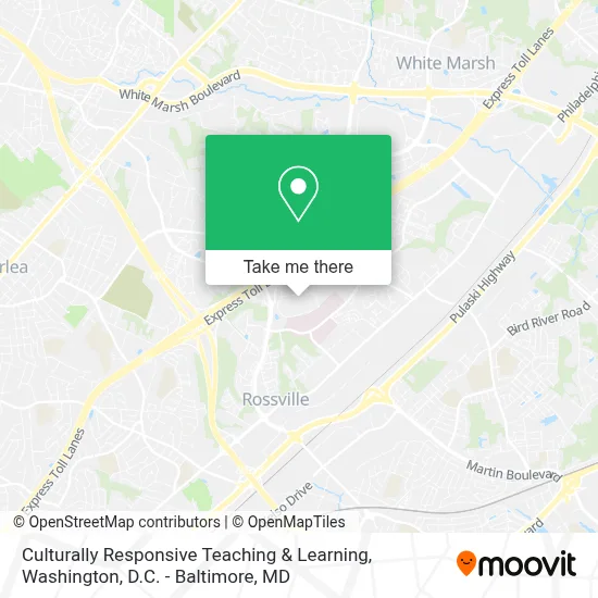 Culturally Responsive Teaching & Learning map